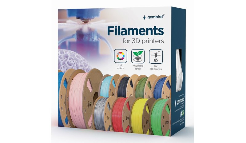Gembird 3DP-PLA1.75-01-FY – kuva 1/4