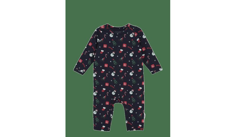 MINYMO Suit Ls Aop - PARISIAN NIGHT - 80 – kuva 1/2