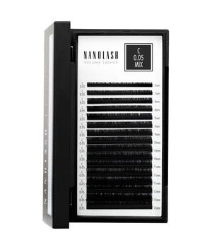 Nanolash Volume Lashes 0.05 C 6-13 mm