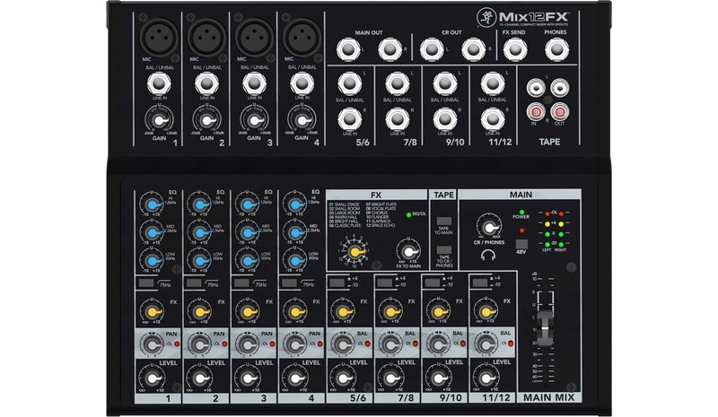 Mackie Mix12FX – kuva 1/2