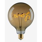 E3LIGHT E3 Led Vintage 920 ""Love"" Base Up Golden Dimmable - GOLDEN - Ø12.5X17.4 cm