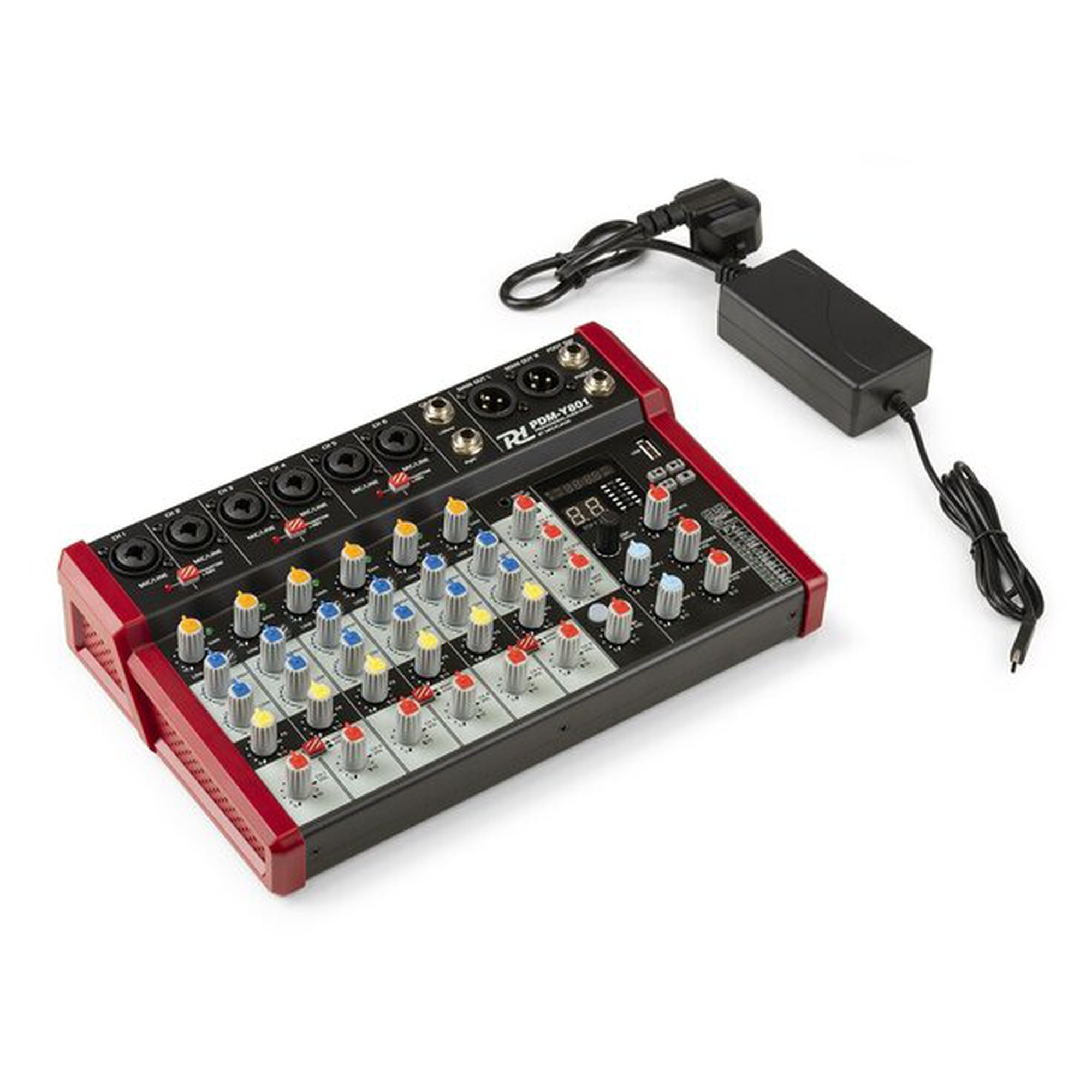 PDM-Y801 studiomikseri 8-kanavainen