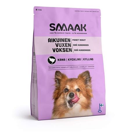 SMAAK kana pienelle aikuiselle koiralle 2 x 8 kg