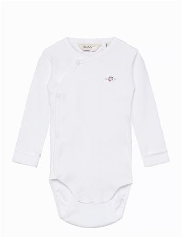 GANT Shield Ls Body - WHITE - 86 – kuva 1/2