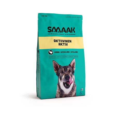 SMAAK aktiivisen koiran ruoka 2 x 10 kg