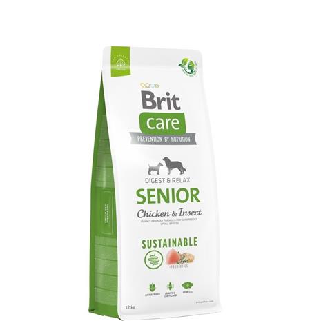 Brit Care Dog Senior Sustainable Chicken & Insect 2x12 kg