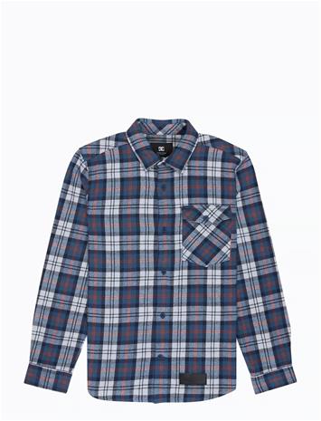 DC Marshal Flannel Boy - REAL TEAL - 140 – kuva 1/2