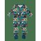 MOOMIN Festlighet Pyjamas - BLUE - 56 – kuva 1