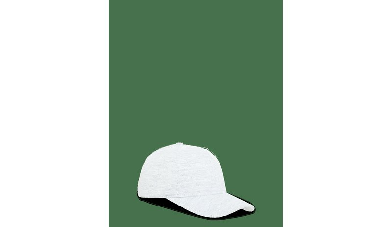 UPFRONT Spinback Shoal Hard Classic Baseball Cap - LT GREY MELANGE - One Size – kuva 1/2