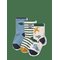 LIEWOOD Silas Socks 3-Pack - COOL KIDS MULTI MIX - 19/21 – kuva 1