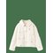 MANGO Denim Jacket With Embroidered Details - LIGHT BEIGE - 110 – kuva 1