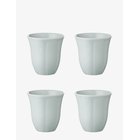 AIDA Søholm Solvej Mug W/O Handle 4 Pcs - POWDER BLUE - 30 CL x 30