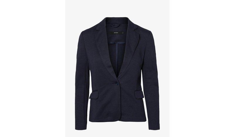 VERO MODA Vmjulia Ls Blazer Jrs Noos - TOTAL ECLIPSE - 42 – kuva 1/2
