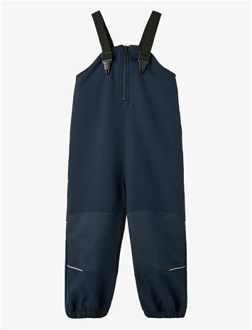 NAME IT Nmnalfa08 Softshell Bib Pant Solid Fo - DARK SAPPHIRE - 92 – kuva 1/2