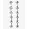 BUD TO ROSE Eclipse Earring Silver - SILVER - One Size – kuva 1