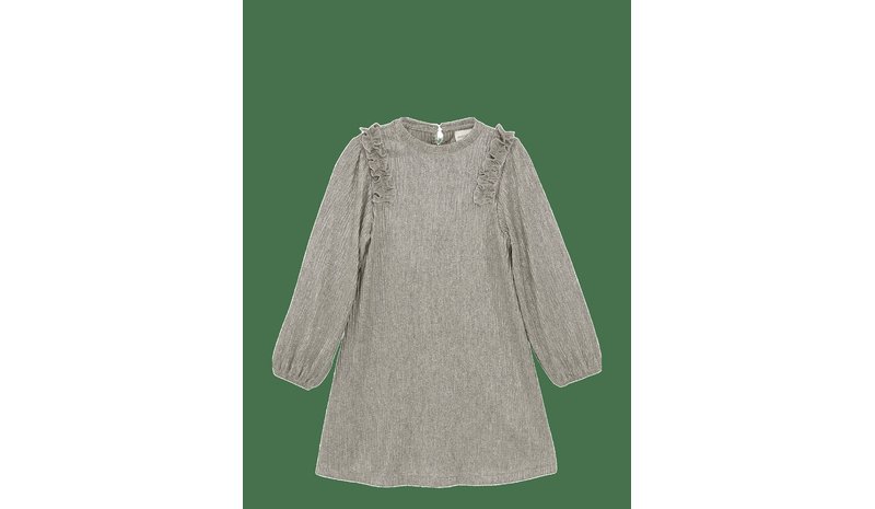 MINYMO Dress Ls - SILVER - 110 – kuva 1/2