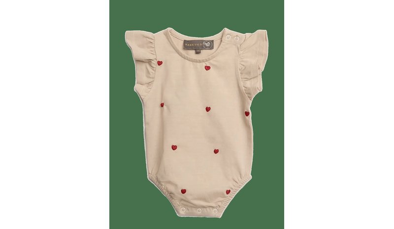 HANEVILD Maggie Romper - SUMMERSAND - 86 – kuva 1/2