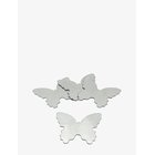 ROOMMATES Wallstickers - Little Butterflies Mirrors - SILVER - One Size