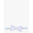 PORTIA 1924 Pique Bow Tie - WHITE - One Size