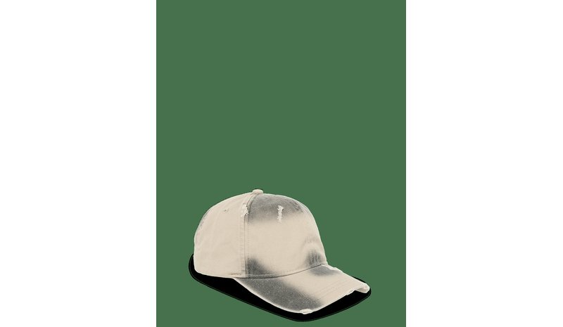 UPFRONT Whisper Twill Soft Classic Baseball Cap - LT KHAKI - One Size – kuva 1/2