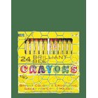 OOLY Beeswax Crayons 24 Pcs - Brilliant Bee - MULTI - One Size