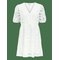 OBJECT Objrose 3/4 Re Short Dress E Div - CLOUD DANCER - 34 – kuva 1