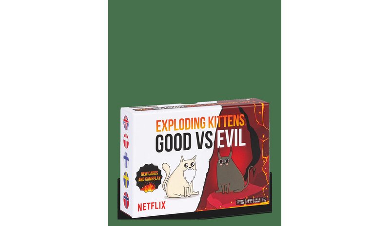 ASMODEE Exploding Kittens Good Vs Evil Nordic - WHITE - One Size – kuva 1/2