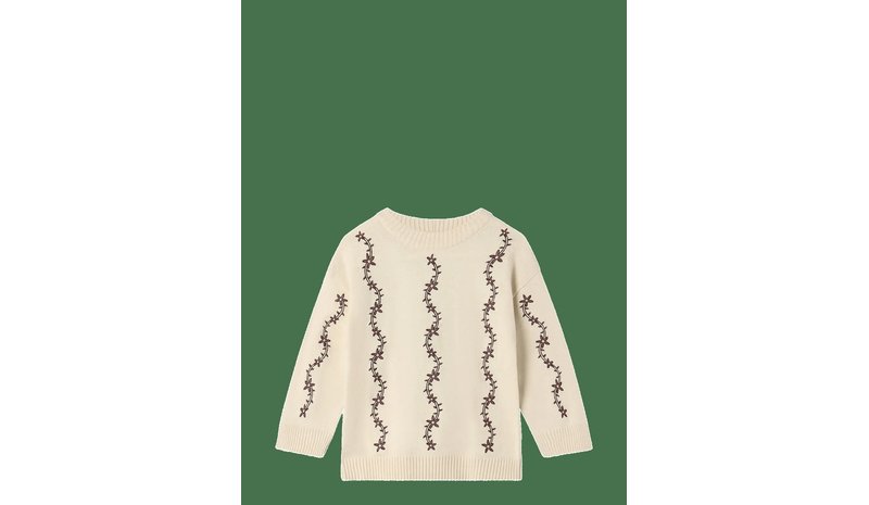 FLIINK Alon Flower Pullover - SANDSHELL - 18 M – kuva 1/2