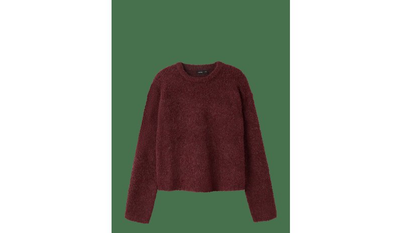 LMTD Nlfroucle Ls Short Knit - FIG - 158-164 – kuva 1/2