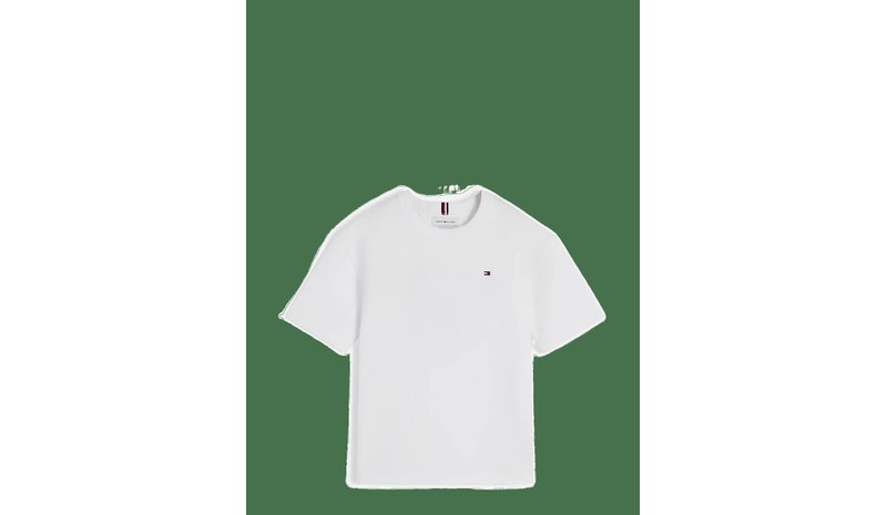 TOMMY HILFIGER Script Graphic T-Shirt Ss - WHITE - 176 – kuva 1/2