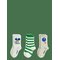 MINI RODINI Table Tennis 3-Pack Socks - MULTI - 13/15 – kuva 1