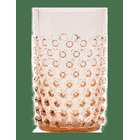 ANNA VON LIPA Hobnail Glass - NEW BROWN - 200 ml