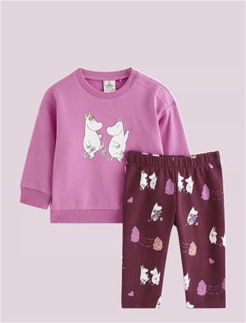 LINDEX Moomin Set - DUSTY PINK - 62 – kuva 1/2