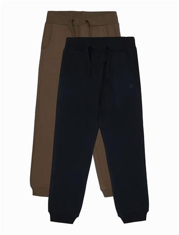 MINYMO Pants Sweat 2-Pack - DARK SAPPHIRE - 116 – kuva 1/2