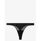 UNDERSTATEMENT UNDERWEAR Mesh Thong - BLACK - XXL