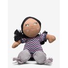SMALLSTUFF Doll, Tallula - SILVER/PURPLE - 35X 22X 10 cm
