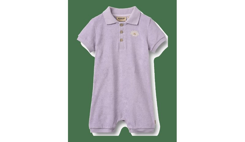 WHEAT Playsuit Sully - WARM COSMIC LILAC - 68 – kuva 1/2