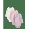 LINDEX 3-Pack Solid Wrap Bodysuits - LIGHT DUSTY LILAC - 62 – kuva 1