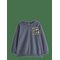 LINDEX Sweatshirt With Brushed Inside - DARK GREY - 122 – kuva 1