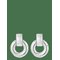 BUD TO ROSE Studio Earring Silver - SILVER - One Size – kuva 1