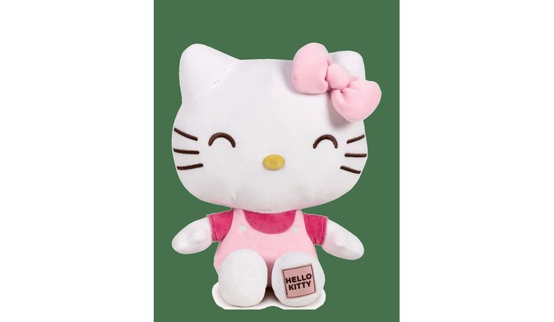 HELLO KITTY Hello Kitty Plush With Patch 25Cm Pink - MULTI COLOURED - One Size – kuva 1/3