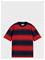 TOMMY HILFIGER Essential Stripe Tee Ss - RED GLARE - 176 – kuva 1