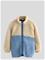LINDEX Jacket Pile Colourblock - LT DUSTY BLUE - 98 – kuva 1