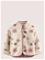 LINDEX Jacket With Terry Flowers - LIGHT BEIGE - 98 – kuva 1