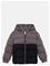 MINYMO Quilted Jacket Colorblock - DARK GULL GREY - 116 – kuva 1