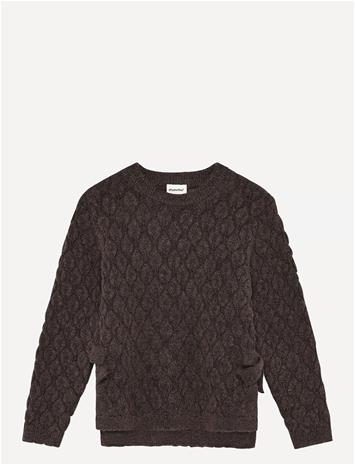 MINYMO Pullover Knit - PLUM TRUFFLE - 104 – kuva 1/2