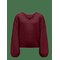 KIDS ONLY Kogdinea L/S Reversible Pullov. Knt - CABERNET - 122-128 – kuva 1