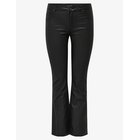 ONLY CARMAKOMA Carblush Mid Flared Coated Pnt Noos - BLACK - 54 x 32