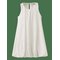 MANGO Short Balloon Dress - WHITE - 134 – kuva 1