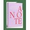 PRINTWORKS Notebook - Just A Note, Violet - MULTI - One Size – kuva 1